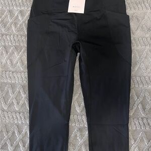 Black High-Waisted Leggings